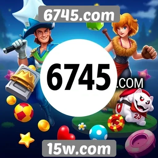 Exploração da variedade de jogos disponíveis em 6745.com